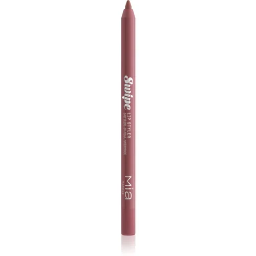 Mia Cosmetics Swipe črtalo za ustnice vodoodporna odtenek 02 Dusty Rose 1.26 g