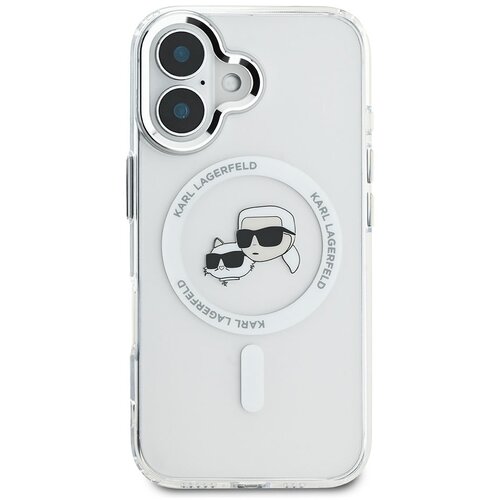 Karl Lagerfeld Ohi&scaron;je za iPhone 16 Plus Printed IML K in CH MagSafe Compatible, Prozorno, (5000016288) Cene