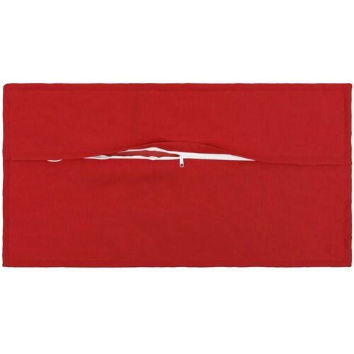  Jastuk s jastukom HOUTEN 2 kom. Crvena Umjetni lan - Crvena 40 x 80 cm 2 Slike