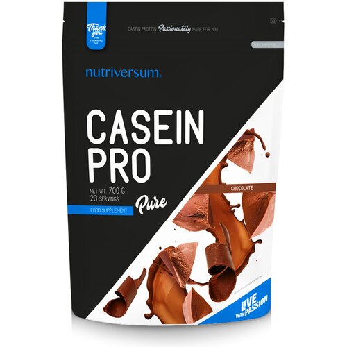 NUTRIVERSUM pure casein pro čokolada, 700g Cene
