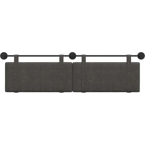  Držeće uzglavlje Zidne Crna 190 x 55 x 5 cm Antikni PU - Crna 180 cm bez LED Slike