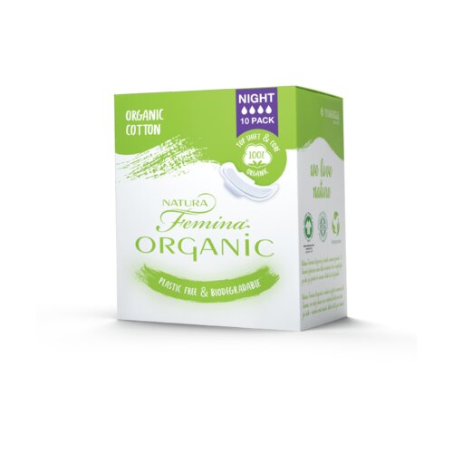 Natura ORGANIC - noćni ulošci, 10 kom Cene
