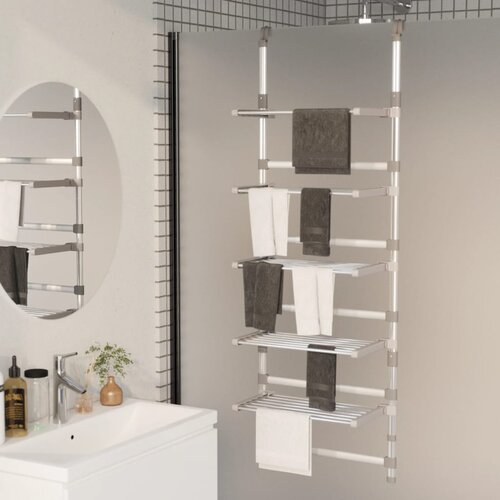 Viseći stalak za su&amp;scaron;enje rublja na 5 razina od aluminija Slike