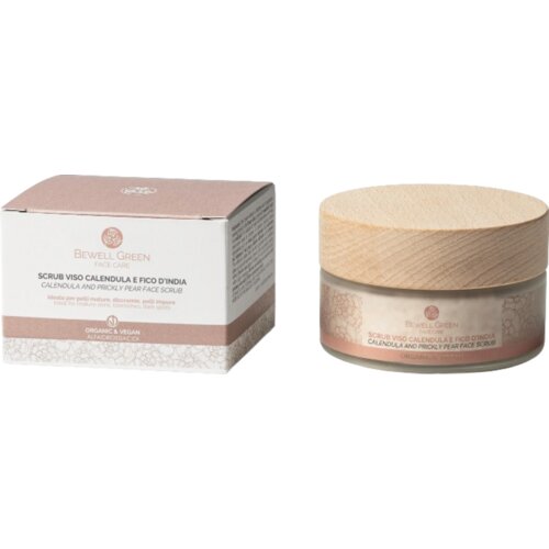 BeWell Green Calendula & Prickly Pear Face Scrub - 100 ml Cene