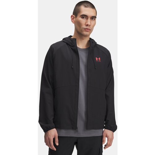 Under Armour Men's UA Vibe Woven Jacket-BLK - Mens Cene