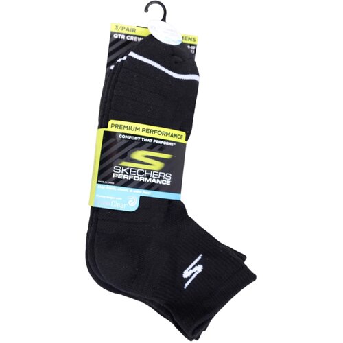 Skechers 3-pack mu&scaron;ke qtr prem basic čarape S119050H-BLK Cijene