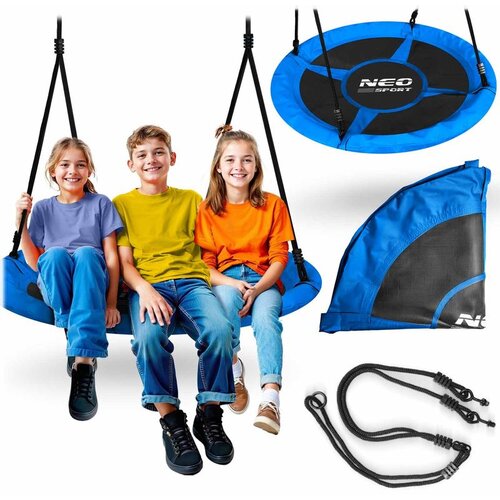 Neo-Sport ljuljačka rodino gnijezdo, 110 cm, plava Slike