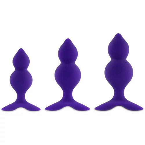 Feelztoys BIBI Twin Set iz 3 vijoličnih letnih čepov, (21079215)