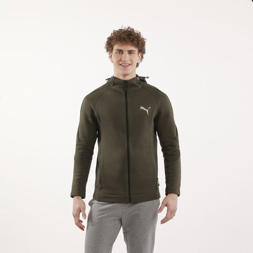 Puma muški  duks sa kapuljačom evostripe full-zip hoodie dk m Cene