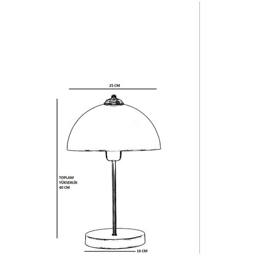 Opviq Namizna svetilka v zlati barvi s kovinskim senčilom (višina 40 cm) Lungo – Cene