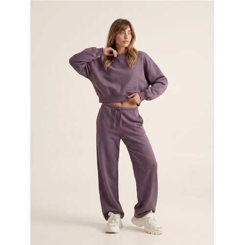 Sinsay Kratka crewneck majica Slike