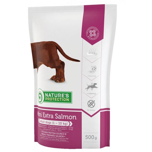 Natures Protection hrana za pse np mini adult extra salmon 2 kg Cene