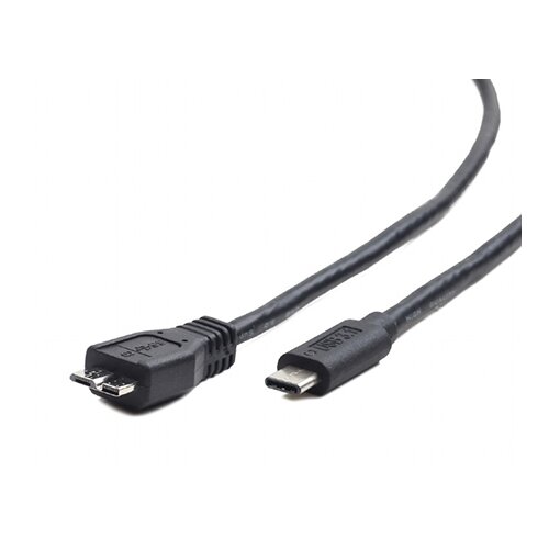 Gembird USB 3.0 kabal Type-C MicroBM/CM, 1m, BLACK, CCP-USB3-mBMCM-1M Slike
