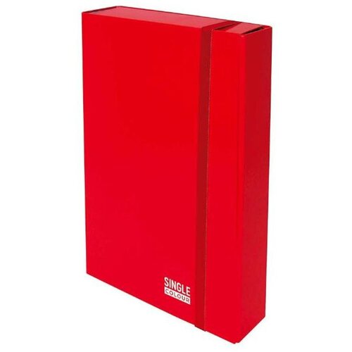  Fascikl kartonski Spree s klapnama i gumicom, 260X335X70 mm, crveni Cijene