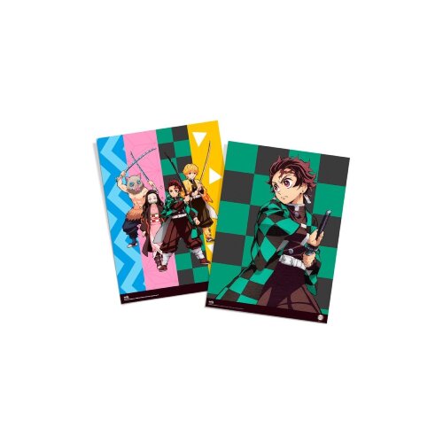 Grupo Erik Editores S. L. Manga, Demon Slayer - Mini poster set 2 - Demon Slayer Slike