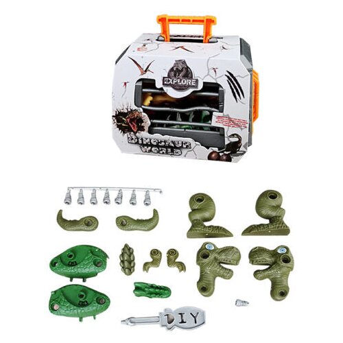  Dinozavri za sestavljanje v kletki Model 11 Slike