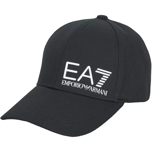 Emporio Armani EA7 TRAIN CORE U CAP LOGO - TRAIN CORE ID U LOGO CAP Crna