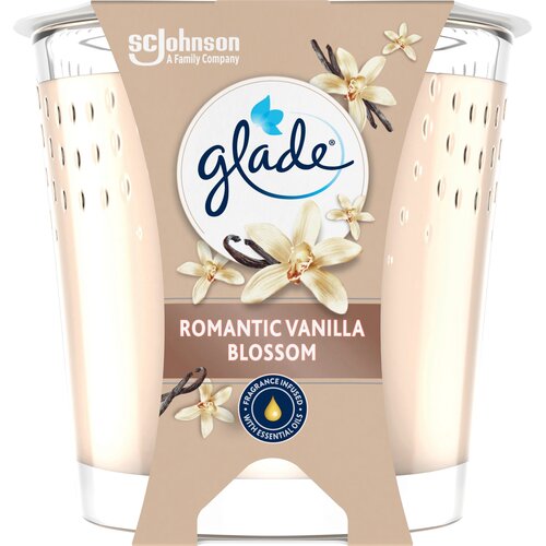 Glade Di&scaron;eča sveča "Romantic Vanilla Blossom" - 112 g Cene