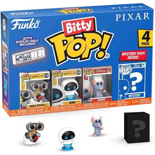 Funko Bitty POP! Pixar - WALL-E 4PK​ Slike
