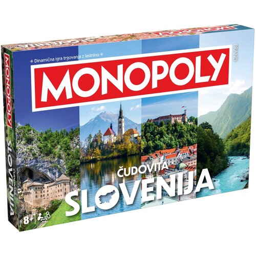  Namizna družabna igra Monopoly Čudovita Slovenija Winning Moves Cene