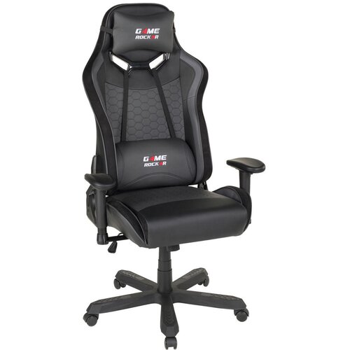 XORA GAMING STOL tekstil črna Cene