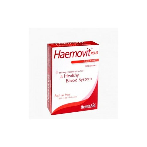 Health Aid - Haemovit Plus 30 kapsula Slike