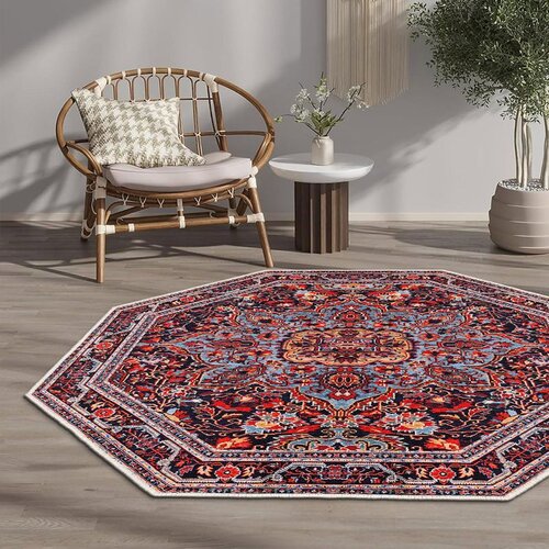 Conceptum Hypnose Kece-Fr51 tepih u burgundcu (100 x 100 cm) Cene
