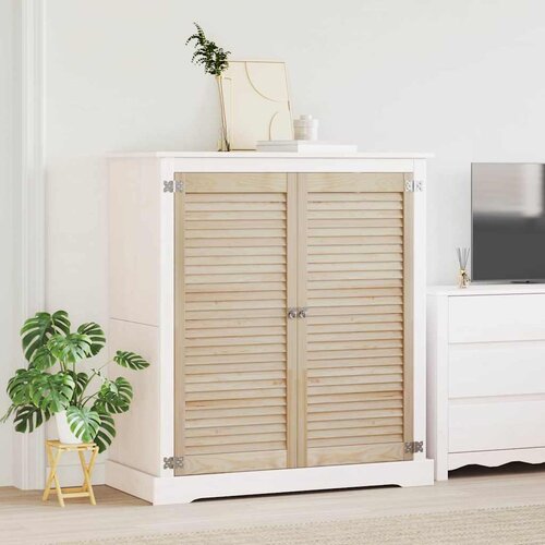 vidaXL Vrata ormara 2 pcs Smeđa 110 x 49.5 x 2.1 cm Masivna borovina Cijene
