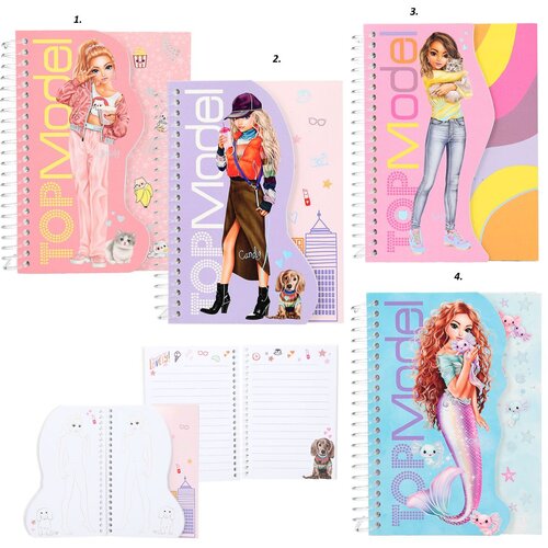 Top Model kreativni blok s pobarvanko Slike