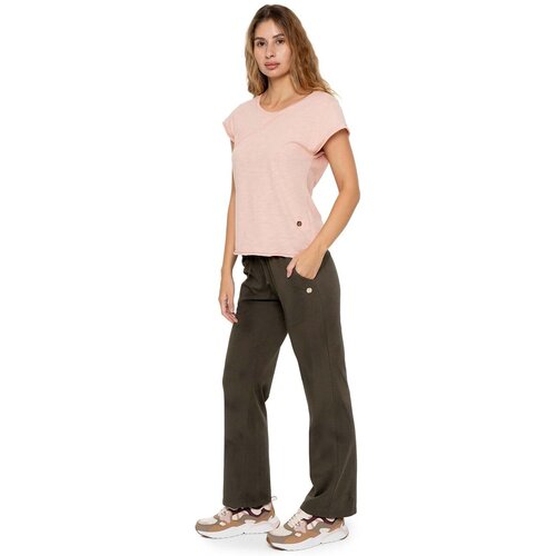 Leone 1947 Hlače s 5 žepi Woman Sweatpants Urban Safari Kaki Slike