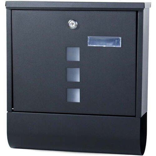 VERK_GROUP VERK GROUP postni nabiralnik crn + predal za casopis 01477 Cene