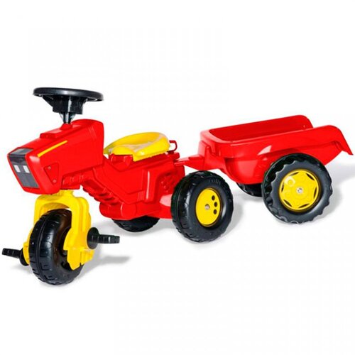 Rolly Toys Traktor na pedale Trike sa prikolicom crveni Cene