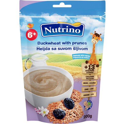 Nutrino mlečna kašica ajda s slivo 200 g 1020109 Cene