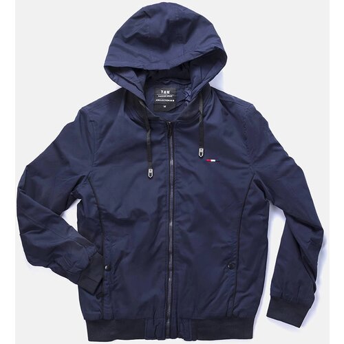 Gemre Navy men&amp;#039;s windbreaker with hood Duplessis Slike
