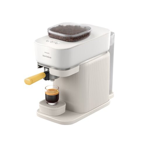 Philips Baristina Espresso Machine - Real espresso, made simple. Milky White with Mango Yellow Portafilter (BAR300 /03) Cijene
