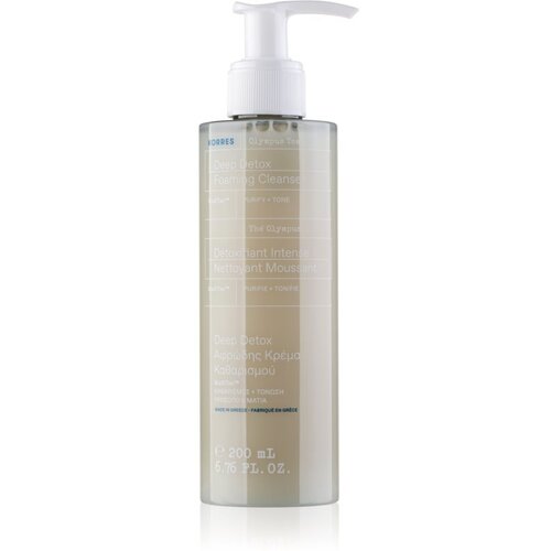 Korres Olympus Tea čistilna penasta krema 200 ml Cene