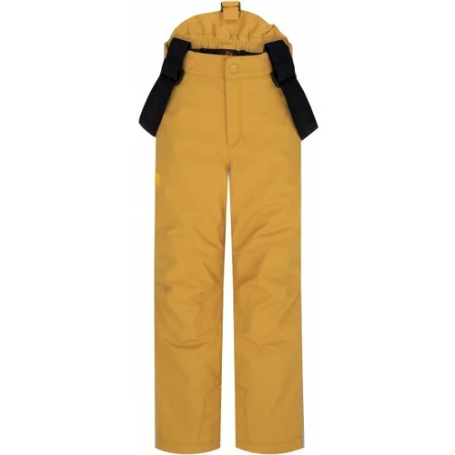 HANNAH AKITA JR Dječje skijaške hlače, žuta, veličina
