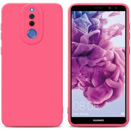 Cadorabo Case, združljiv s Huawei v tekočini rdeči barvi - za&scaron;čitni pokrov iz fleksibilnega silikona TPU, (20596012) Cene