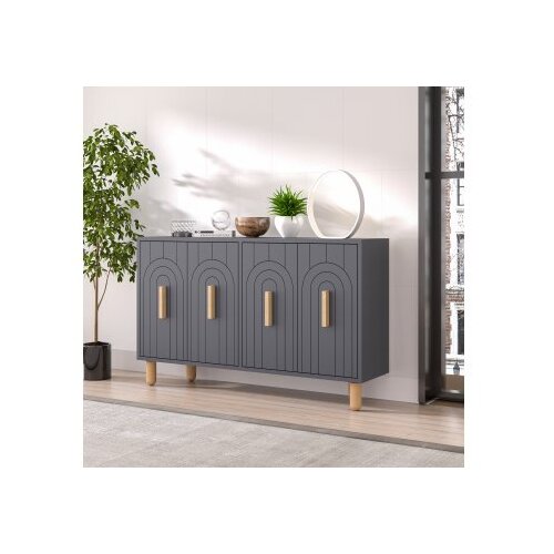 Hanah home Hanah Kućna konzola Tiger, 120x73,6x29,6 cm, Antracit Cijene