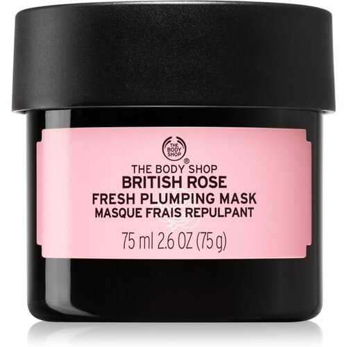 The Body Shop british rose fresh plumping vlažilna maska ​​za obraz 75 ml za ženske Slike
