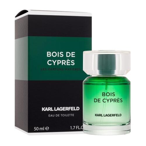 Karl Lagerfeld Les Parfums Matières Bois de Cyprès 50 ml toaletna voda za muškarce Cijene