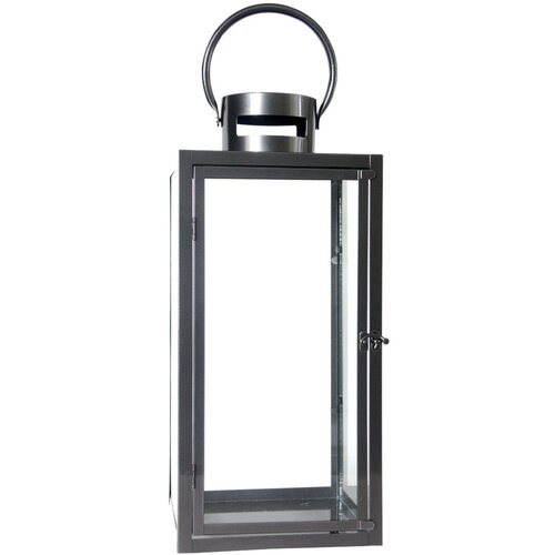 Esschert Design Lanterna (D x Š x V: 22,7 x 51 x 22,7 cm, Antracit) Cijene
