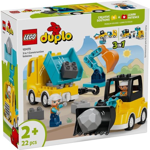 Lego DUPLO 3 in 1 Construction Vehicles 10475 Cene