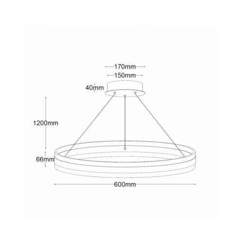  solea 13 visilica 48W 3000/4000/6000K bela Cene