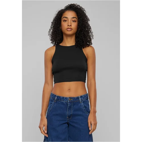 Urban Classics Women's cropped top - 2 packs white+black