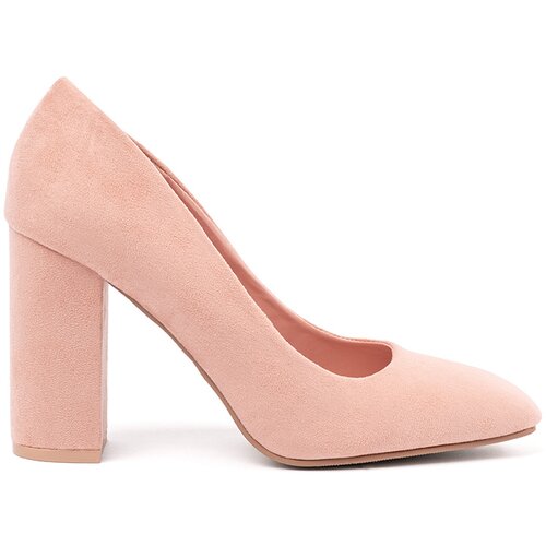 SEASTAR Light pink pumps on a heel Cene