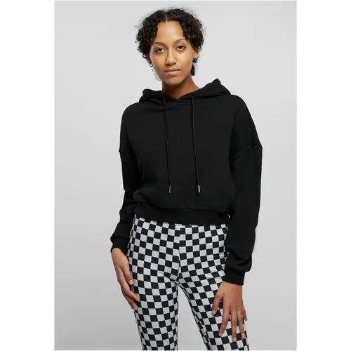 UC Ladies Ladies Cropped Heavy Hoody black