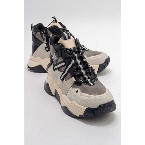 LuviShoes CLARA Women's Ice Black Sports Boots. Slike