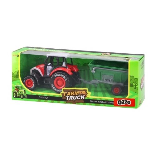 Ozzo Farmer truck, igračka, traktor sa prikolicom, veliki Cene