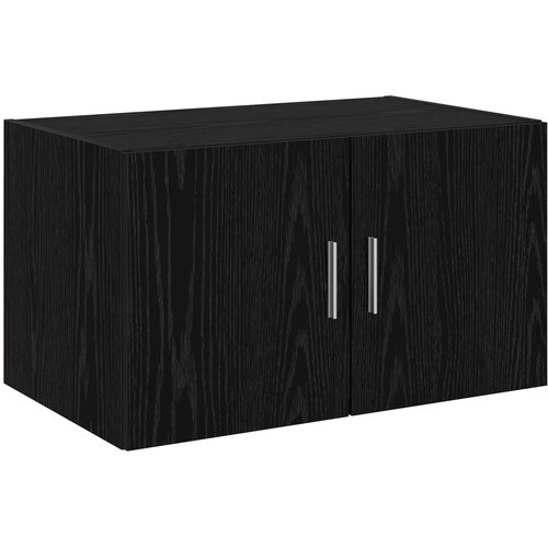  Ormar sa policama Crni hrast 70 x 42,5 x 225 cm Slike